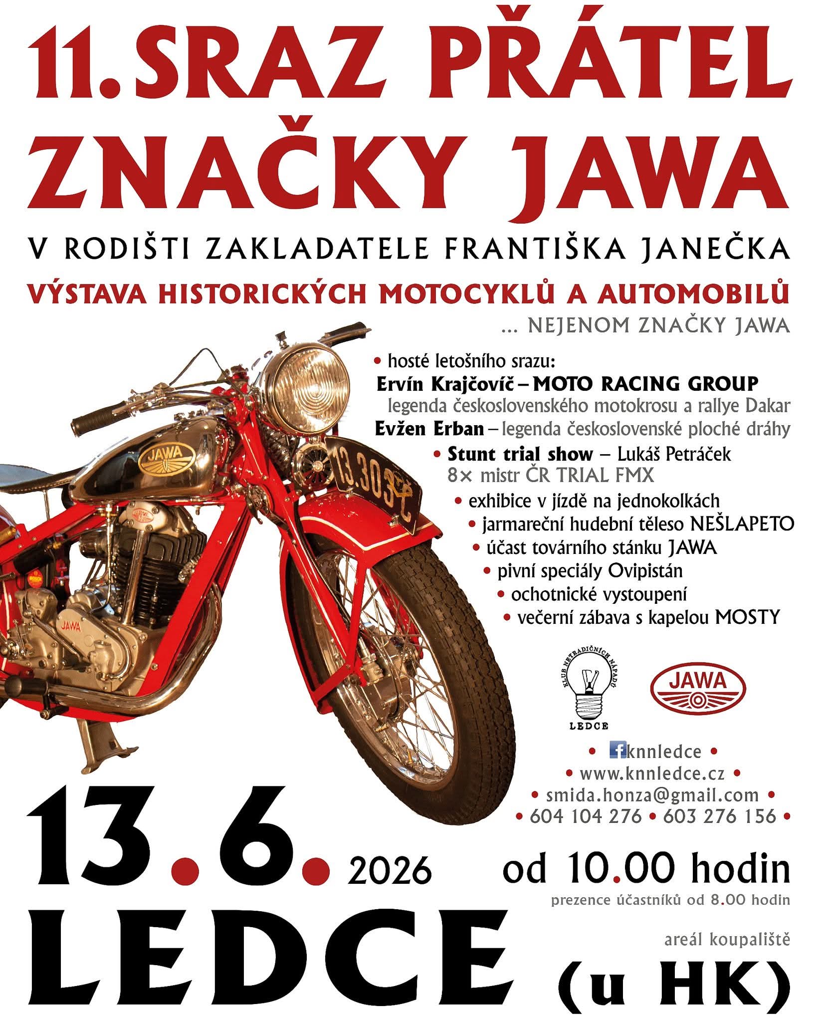 11. SRAZ PŘÁTEL ZNAČKY JAWA