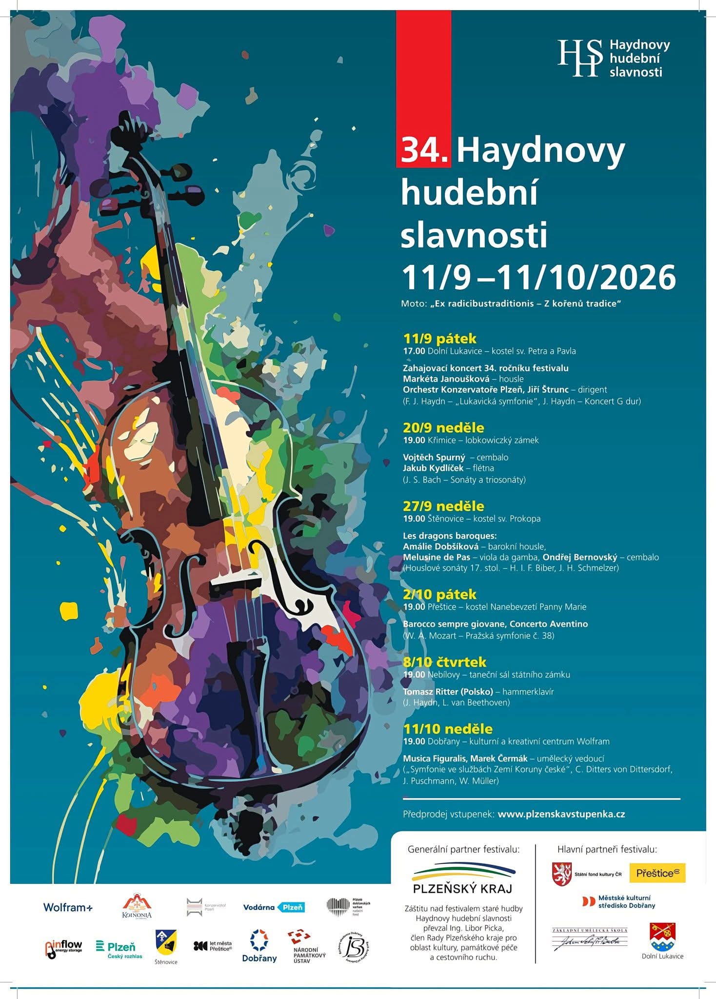 34. Haydnovy hudební slavnosti