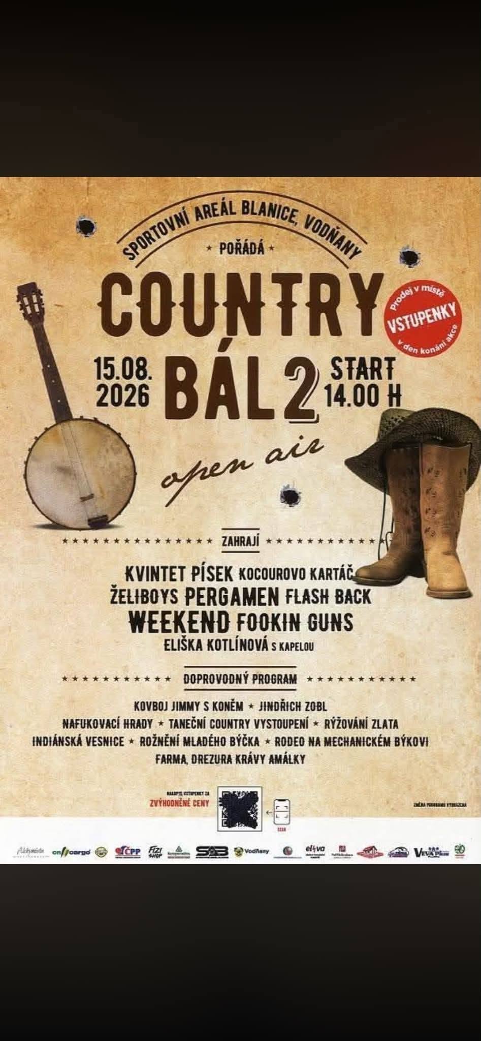 COUNTRY BÁL 2 open air