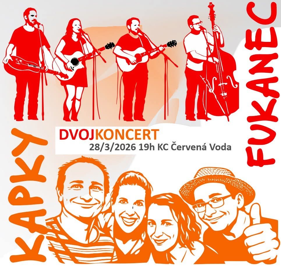 Dvojkoncert KAPKY a FUKANEC