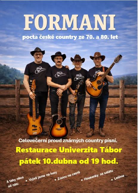 FORMANI pocta české country ze 70. a 80. let