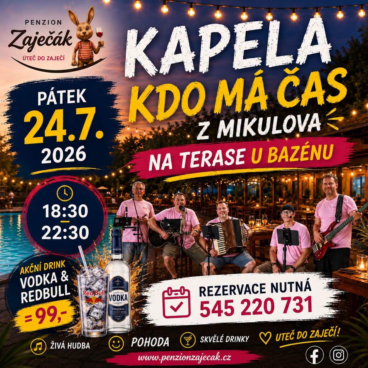 Kapela Kdo má čas z Mikulova