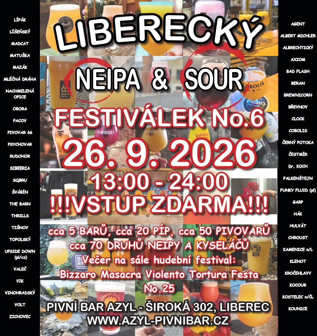 Liberecký Neipa & Sour Festivalek No.6