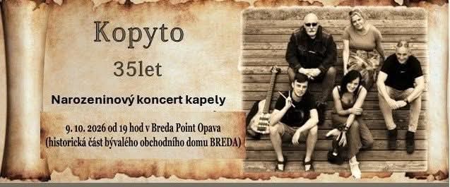 Narozeninový koncert kapely Kopyto 35let