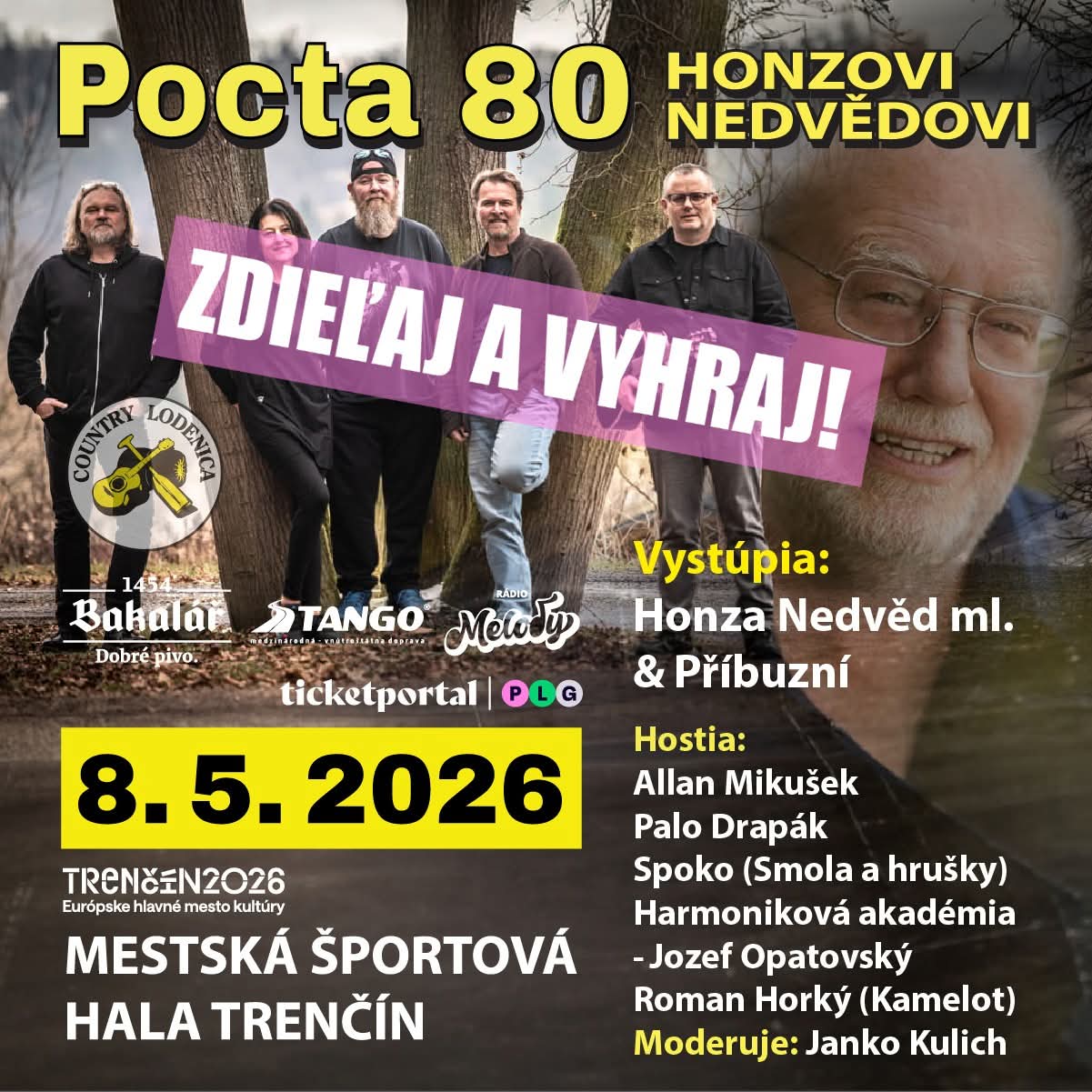 Pocta 80 Honzovi Nedvědovi