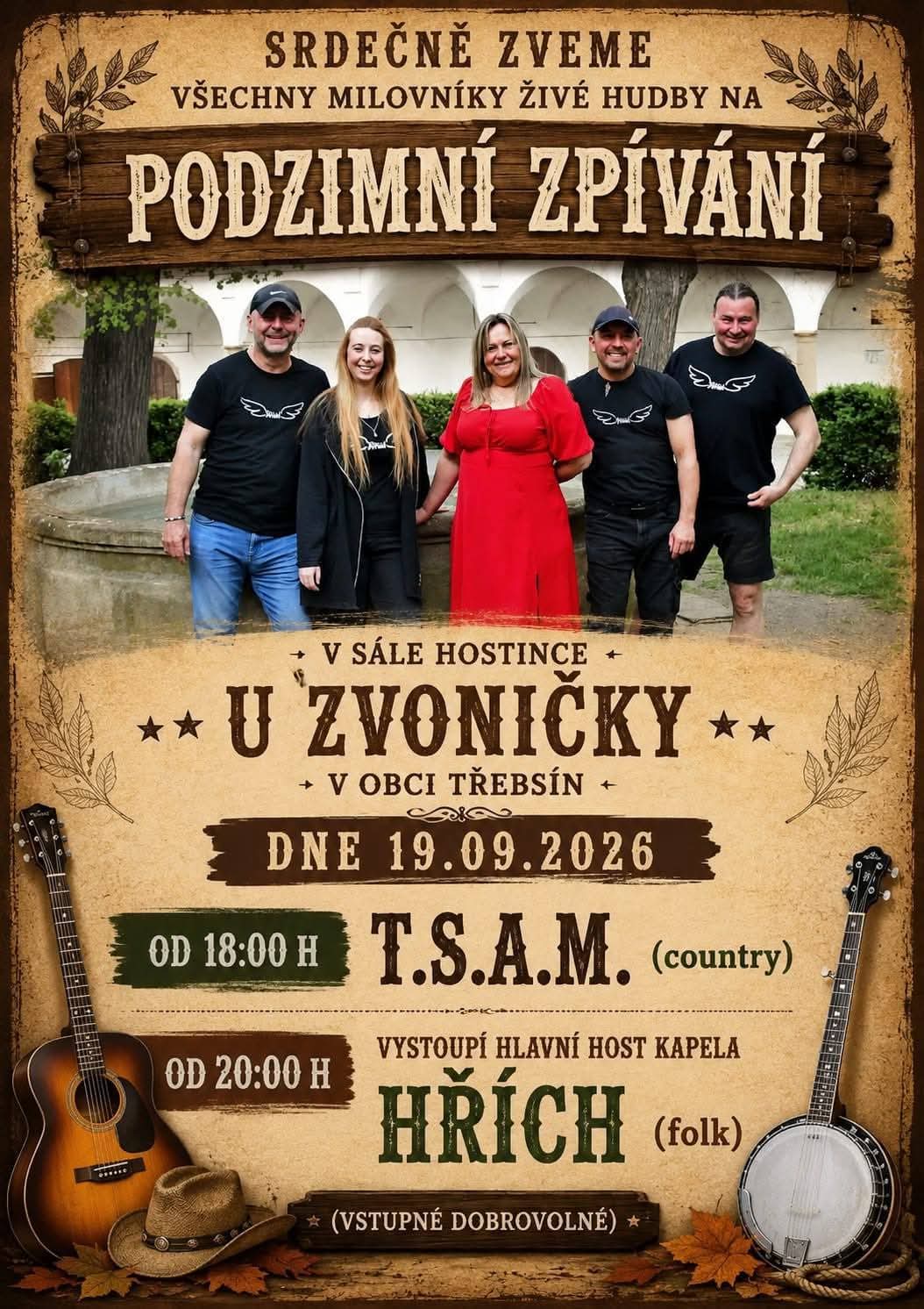 PODZIMNÍ ZPÍVÁNÍ