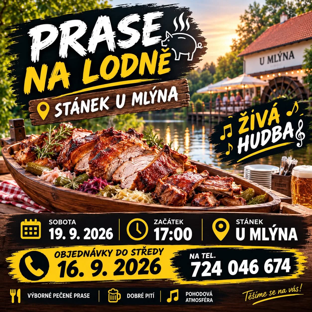 Prase na lodně