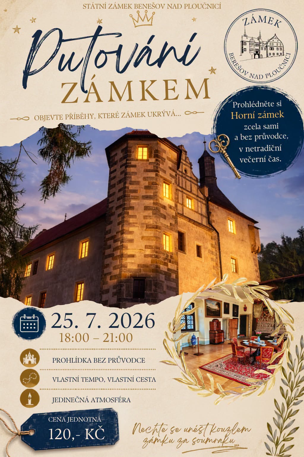 Putování zámkem