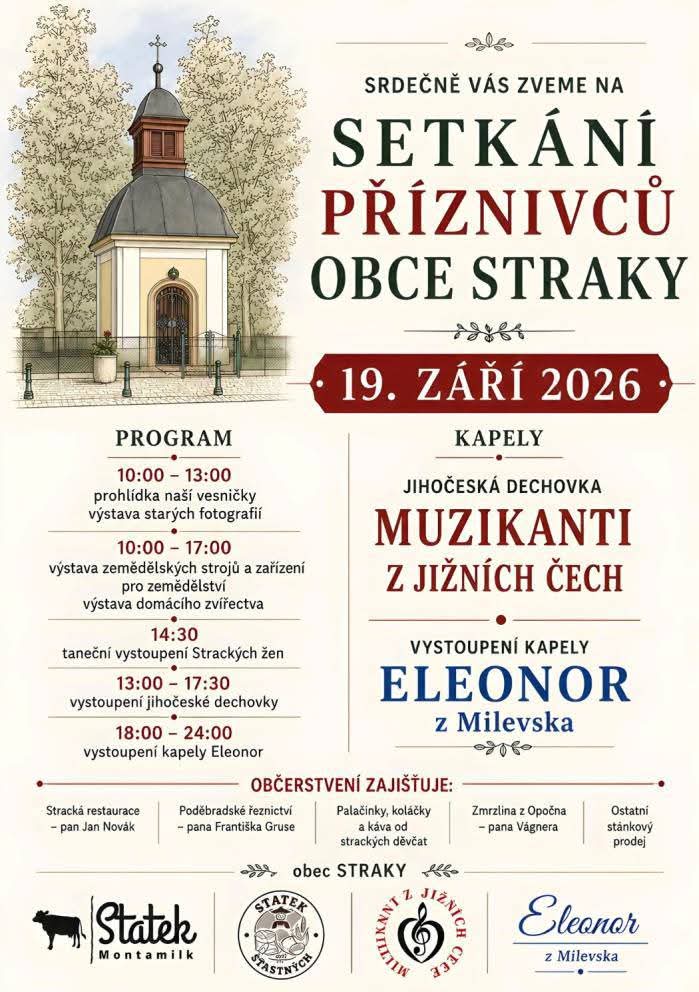 Setkání příznivců obce Straky
