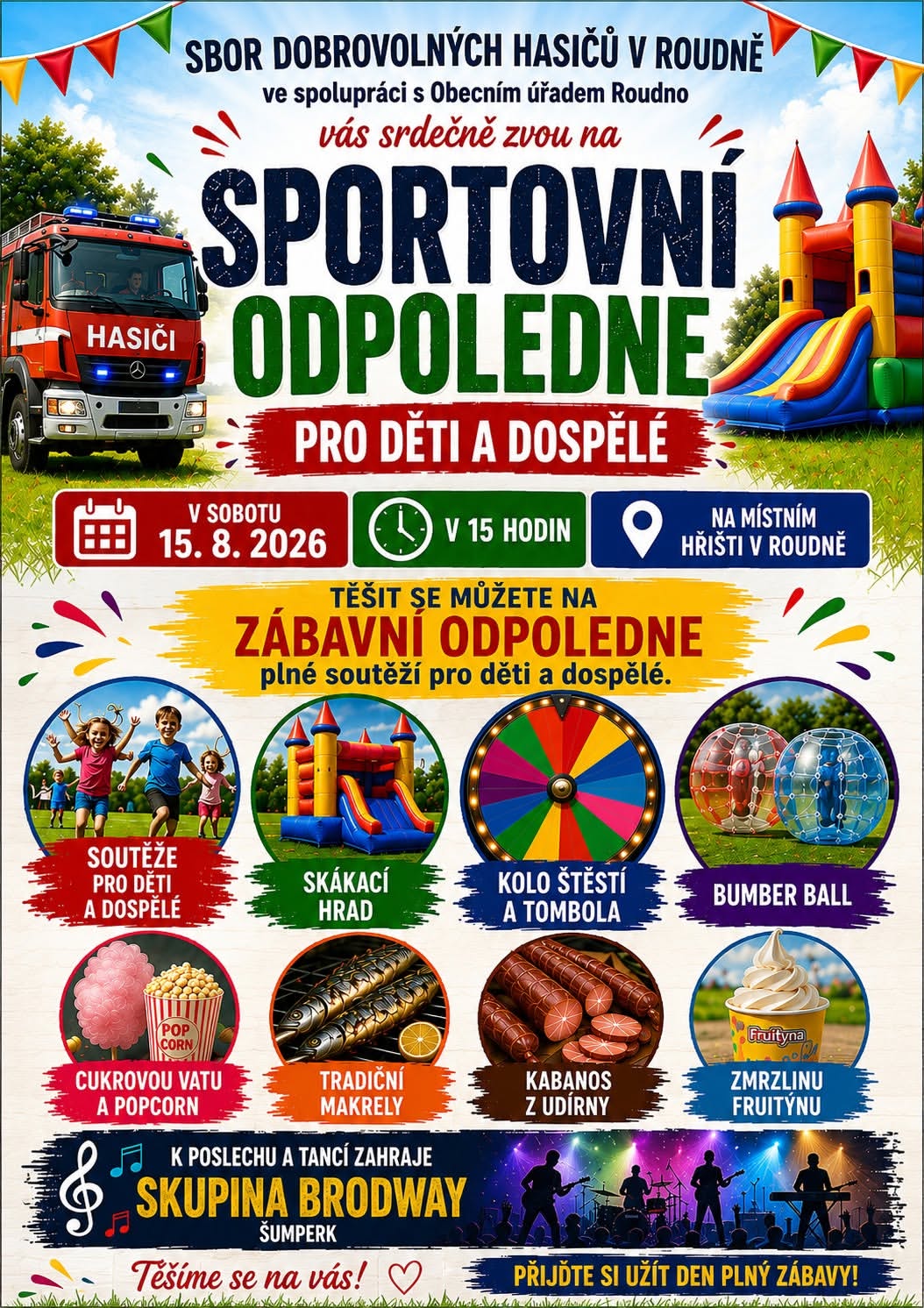 SPORTOVNÍ ODPOLEDNE PRO DĚTI A DOPLUpE
