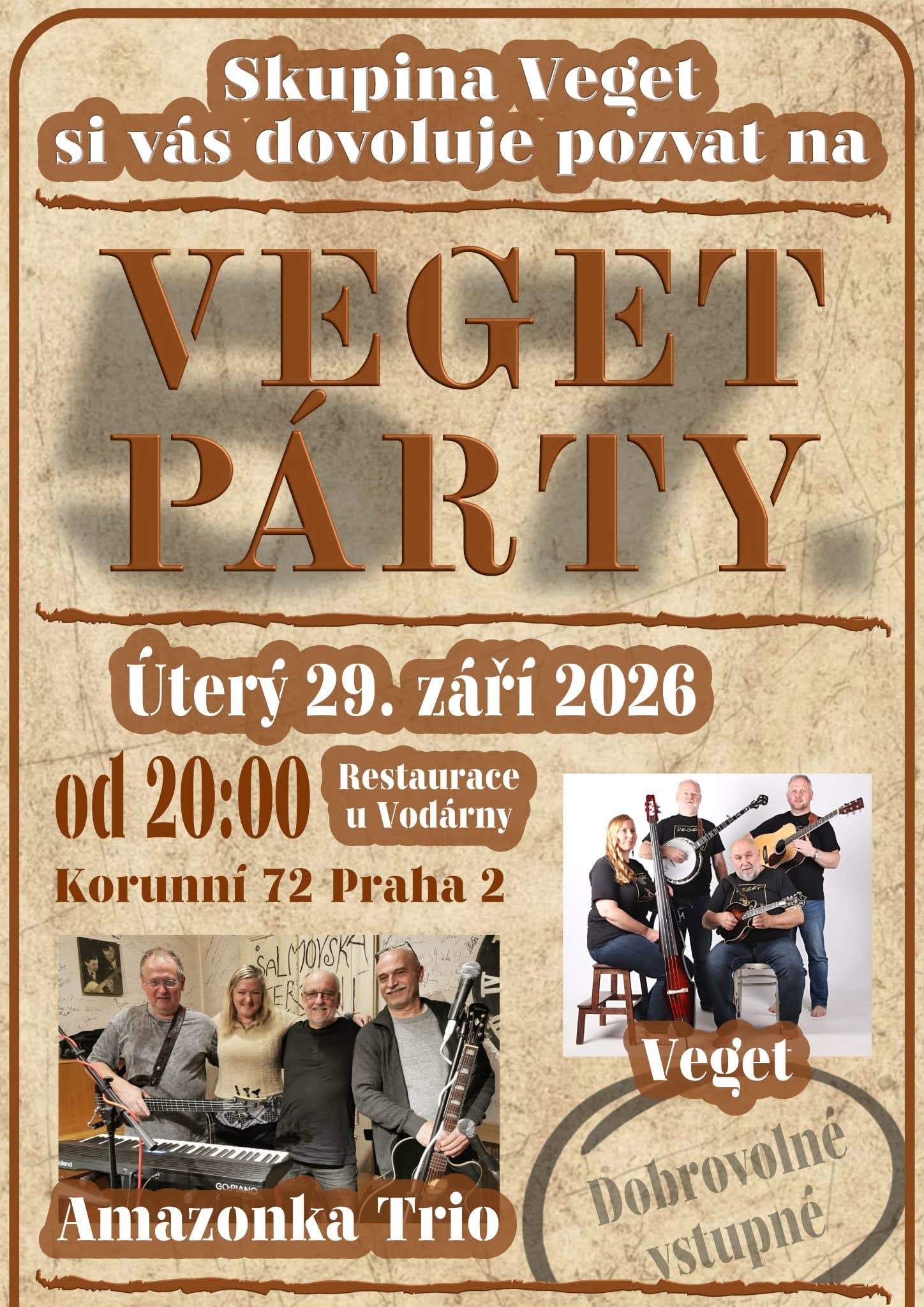 VEGET PÁRTY
